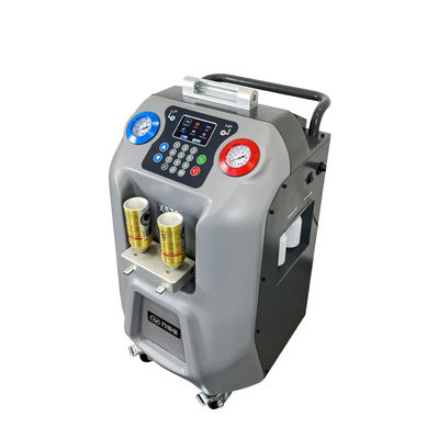 품질  Can Refill R134a AutoAC Refrigerant Recovery Machine  5" LCD Color Display 공장