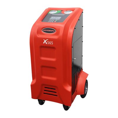 X565의 LED 디스플레이와 AC 재활용 기계 냉매 회수 기계