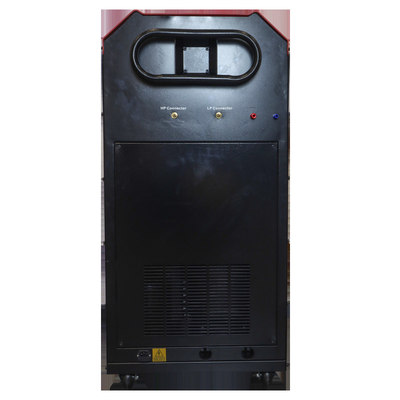 전자 스케일과 빨간 ABS 자동차 냉매 회수 기계