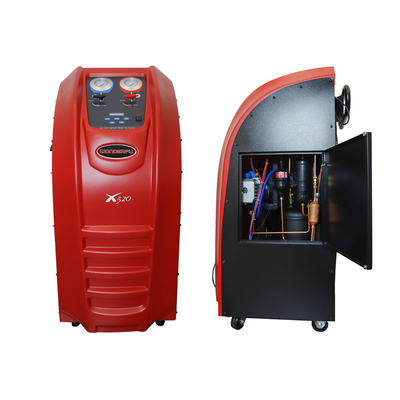 레드 하우징 AC 냉매 회수 기계 블랙라이트 디스플레이 X520