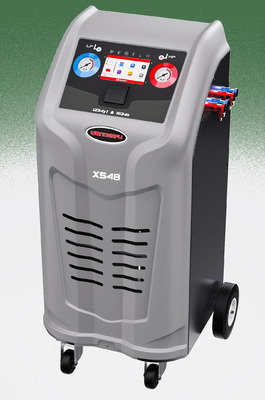 220V 50HZ 듀얼 가스 AC 냉매 회수 기계 400g/min을 녹색으로 만드세요