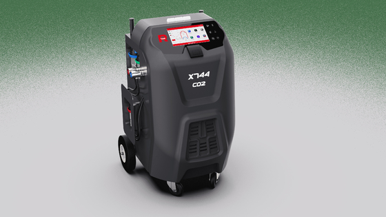 R744를 위한 흑회색 X744 자동차 AC 냉매 회수 기계